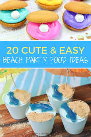Cool down with popsicle drinks 24 Cute Beach Themed Party Food Ideas Beach Party Food Beach Theme Food Beach Themed Cakes