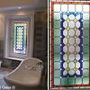 A stained glass bathroom windows can spark life into this part of your abode. 1