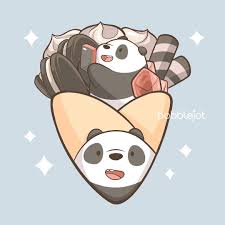 We Bare Bears Crepe Series Cookie Pan Pan I Guess We Know Who S Next Webarebears Wbb Panpan Bear Wallpaper Bare Bears We Bare Bears Wallpapers