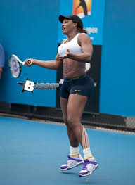 Serena williams gets 1st win in 'zebra' outfit at french open despite dropping talk was centered not on serena's choice of attire, but rather the impressive muscle mass of her. Serena Williams