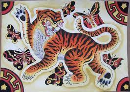 December 2010 Barrelrider S Blog Page 2 Tiger Art Korean Art Korean Painting