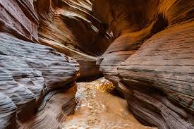 Buckskin gulch is a tributary of the paria river that drains an area around the vermilion cliffs in far south utah and joins the paria exactly at the utah/arizona border, 20 miles from lees ferry next to the colorado river. Buckskin Gulch Hike Outdoor Project