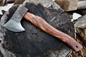 A Fully Functional 1 5 Lb Hatchet Custom Hand Forged 1095 High Carbon Steel Head Beautiful Rosewood Handle With Thick Le High Carbon Steel Leather Sheath Axe