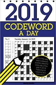 150 3 2 this is how you make a fun cardboard puzzle. Codeword A Day 2019 365 Dated Codeword Puzzles Amazon Co Uk Media Clarity 9781725958715 Books