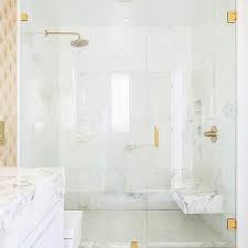 It also acts as a wall with which you can hang your clothes and. Brushed Gold Shower Door Handle Design Ideas