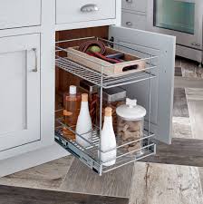 2 tier kitchen cabinet pull out drawer