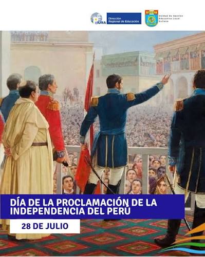 Proclamación de la independencia del Perú