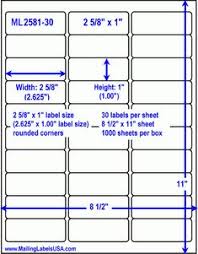 Maybe you would like to learn more about one of these? 360 Avery 5960 Address Mailing Labels 1 X 2 5 8 Use 5160 Template Material Handling Business Industrial