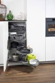 Organize spices and more while still creating space. Lemans Kessebohmer Clever Storage