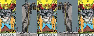 He is usually high on a mountaintop, signalling his accomplishments and connection to the spiritual world. The Lovers And The Hermit Tarot Card Meanings The Tarot Channel