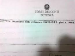 4 di sospendere la provvisoria esecutività della sentenza di condanna se viene proposto appello. Pisticci Undici Condanne In Corte Dei Conti