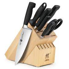 On top of being extra strong, the blades are sharp and easily sharpened, features that make this knife set convenient for use in a busy kitchen. The Best Chef Knives And Kitchen Knives For The Home Cook Best Kitchen Knife Set Best Kitchen Knives Knife Set Kitchen
