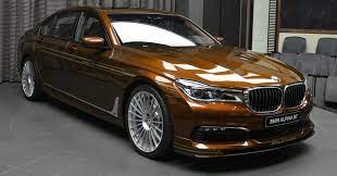 alpina b7 individual certainly looks different in chestnut brown with gold accents carscoops bmw alpina bmw alpina