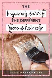 The Beginner S Guide To The Different Types Of Hair Color In 2021 Types Of Hair Color Semi Permanent Hair Dye Permanent Hair Dye