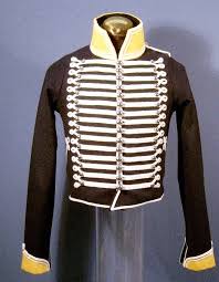 Replica Uniform Of The British 19th Light Dragoons Circa 1812 Front View Fort York Toronto Military Uniform War Of 1812 Uniform
