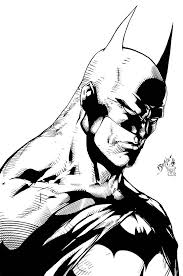Artwork Batman Comic Art Black And White Batman Sketch By Edbenes Inked By Kriss777 On Deviantart Batman Comic Art Batman Superhero Sketches