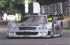 Mercedes Benz Clk Gtr 1997 Postcard Mercedes Clk Gt Cars