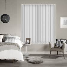 Get free shipping on qualified vertical blinds or buy online pick up in store today in the window treatments department. Gala Canvas Made To Measure Light Grey Vertical Window Blinds