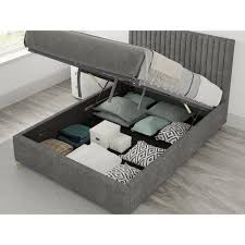 kaan upholstered ottoman bed ebern designs size single 3 colour charcoal polsterbett bettgrossen mobelideen