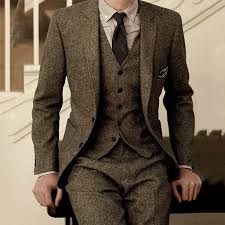 Of course, you can never go wrong with a classic menswear color combo like navy and brown. 2019 Latest Coat Pant Designs Brown Tweed Formal Wedding Suits 3 Pieces Slim Fit Mens Tuxedo Suits Customized Color Buy At The Price Of 50 00 In Alibaba Com Imall Com