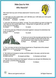 Fun Bible Quiz For Kids Bible Quiz Bible Stories For Kids Bible Facts