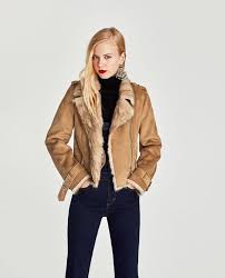 Image 3 Of Contrasting Faux Suede Jacket From Zara Faux Suede Jacket Jackets Clothes