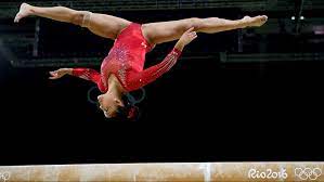 Gymnastics is a sport that includes physical exercises requiring balance, strength, flexibility, agility, coordination, and endurance.the movements involved in gymnastics contribute to the development of the arms, legs, shoulders, back, chest, and abdominal muscle groups. Stumble On Balance Beam Leads To Surprising Result In Olympic Gymnastics Finals Fox61 Com