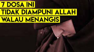 Dosa yang tidak terampuni selanjutnya adalah sihir. Walaupun Menangis 7 Dosa Yang Tidak Diampuni Allah Segeralah Bertaubat Youtube