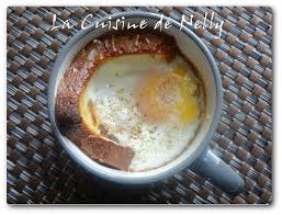 Breakfast Cup Poitrine Fumee Oeuf Pain De Mie Fromage La Cuisine De Nelly
