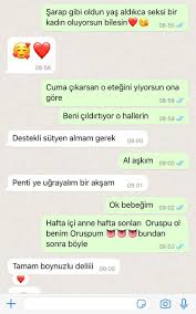 Takipcimin karısıyla Whatsapp konuşması