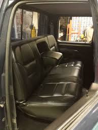 Inside My 1993 F350 Big Blue Full Black Interior Ford Lariat Leather Power Heated Seats Black Carpet Black Panels Ford Interior Ford Obs Truck Interior