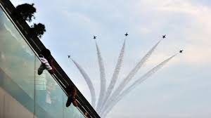 Promoted by leeds armed forces day thursday, 1st july 2021, 2:41 pm F 16 Formation Flypast During National Day Parade Editorial Stock Image Image Of Fighter Stunt 26050499