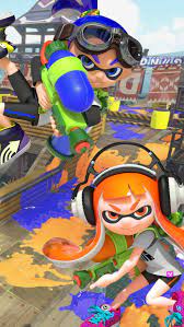 Splatoon Wallpaper For Smartphone Splatoon Nintendo Splatoon Splatoon Games