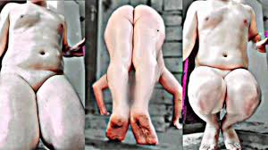 Oiled Sexy BBW Shemale Kitty - Massive Ass Action