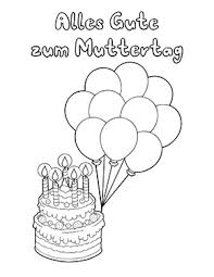 Ausmalbild Alles Gute Zum Muttertag Gratis Ausdrucken