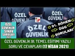 Ögg sonuçları 17 nisan'da gerçekleştirilen 2021 yılı özel güvenlik 91. 91 Donem Ozel Guvenlik Sinavi Soru Ve Cevaplari 17 Nisan 2021 Ozel Guvenlik Sinav Sorulari Ogg Youtube