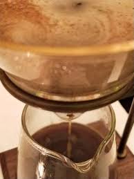 When hot water meets coffee grounds, co2 escapes and expands, creating a bloom. Slow Drip Coffee Brewed At The Table Picture Of Taste Leuven Tripadvisor