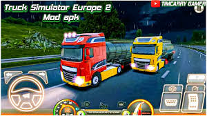 Download Truck Simulator Europe 2 Mod Unlimited Money V0 36 For And Trucks Europe Simulation