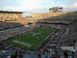 Kyle Field Section 409 Row 9 Seat 9 Texas A M Aggies Vs