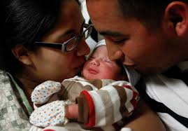 St. Joseph rings in new year with first baby