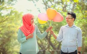 Hebat Tema Prewedding Hijab Outdoor Gallery Pre Wedding