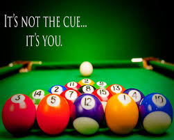 It S Not The Cue It S You Billiard Pool Hall Vinyl Print Billiards Pool Pool Halls Billiards
