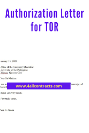 Maybe you would like to learn more about one of these? Authorization Letter Sample For Tor Car Insurance And Sample Contracts