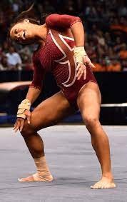 Auburn Gymnastics Striving For Win In Tuscaloosa Female Gymnast Gymnastics Poses Gymnastics