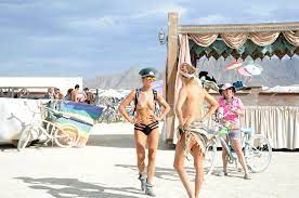 Burning man naked pictures