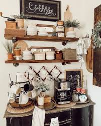 Coffee themed kitchen decor fayette furniture interesting. 40 Creative And Inviting Coffee Bar Decor Ideas