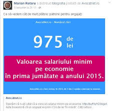 Salariul minim pe economie nu este neaparat actualizat anual si nu trebuie neaparat sa creasca. Dreptul La Munca Home Facebook