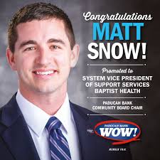 Join us in congratulating Paducah Bank Community Board Chair Matt Snow!…