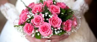 | / find artificial flowers for your wedding flower bouquets and centerpieces, like this beautiful pink mauve fake rose stem. Wedding Flowers In South Africa