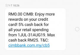 Summary of maybank's funds transfer. Cimb Bank Credit Cards V7